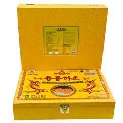 Tinh Chất Nước Đông Trùng Hạ Thảo Unicell Hộp Gỗ Vàng 2Tem 60 Gói x 30ml