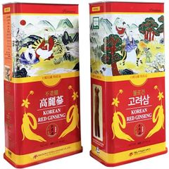 Sâm Củ Khô Hộp Thiếc Deadong 600g (21-40 củ)