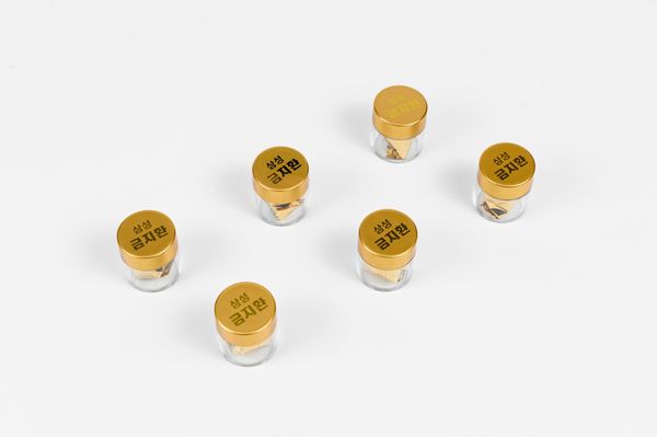  An Cung Ngưu Hoàng Samsung Gum Jee Hwan Hàn Quốc Hộp Gỗ 60 Viên 