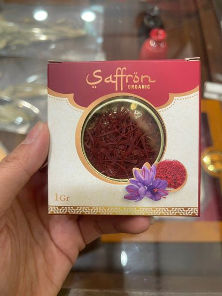  Nhụy Hoa Nghệ Tây - Saffron Iran (Hộp 3 Gram) 