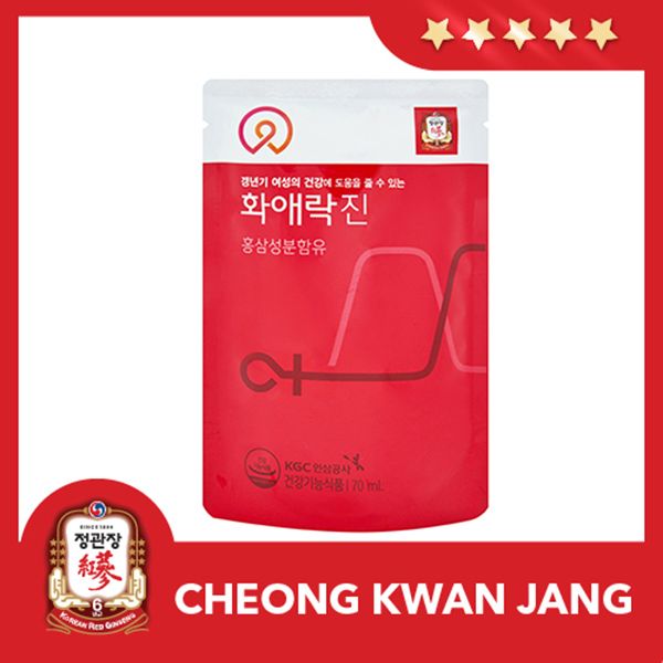  Nước Hồng Sâm KGC Hwa Ae Rak Jin Hộp 30 Gói x 70ml 