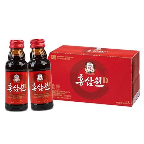 Nước Hồng Sâm KGC Jang Won Hộp 10 Chai x 100ml