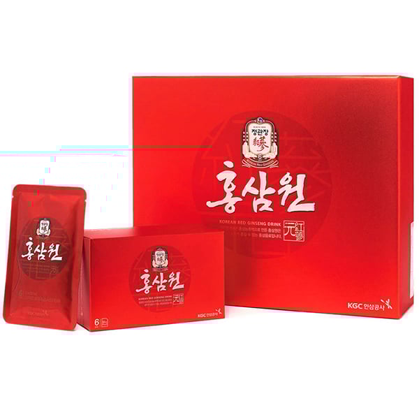 Nước Hồng Sâm Won KGC Hộp 15 Gói x 70ml