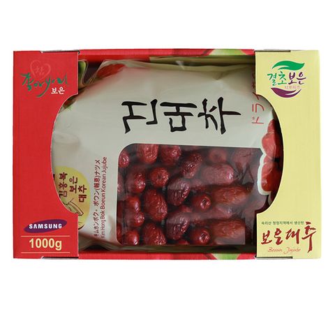 Táo Đỏ Sấy Khô Hàn Quốc Boeun Jujube (Hộp Diêm) 1kg