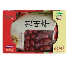 Táo Đỏ Sấy Khô Hàn Quốc Boeun Jujube (Hộp Diêm) 1kg