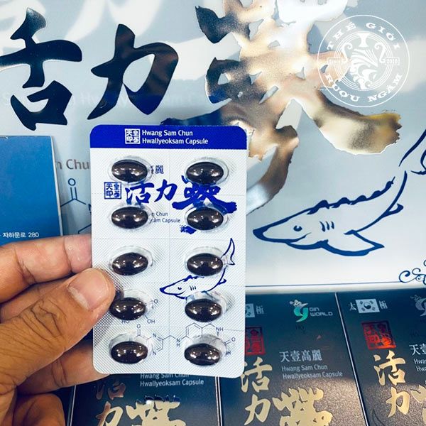  Hộp 720 Viên Thiên Sâm Trứng Cá Tầm Chính Phủ Cao Cấp 