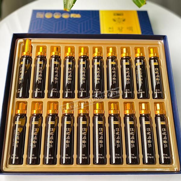  Tinh Chất Đông Trùng Hạ Thảo Hwang Je Liquid Gold Hộp 20 Ống x 20ml 