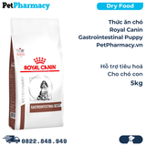  Thức ăn chó Royal Canin Gastrointestinal Puppy 5kg - Hỗ trợ tiêu hoá cho chó con 