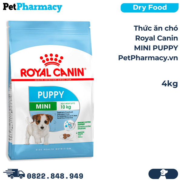  Thức ăn Chó Royal Canin MINI PUPPY 4kg 