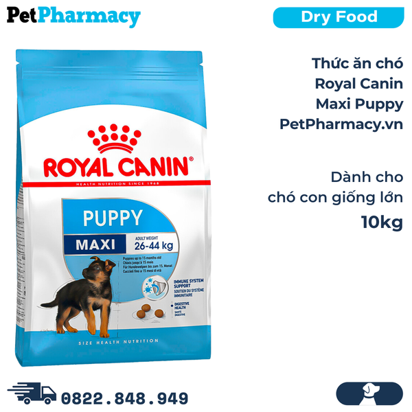 Thức ăn chó Royal Canin MAXI PUPPY 10kg 