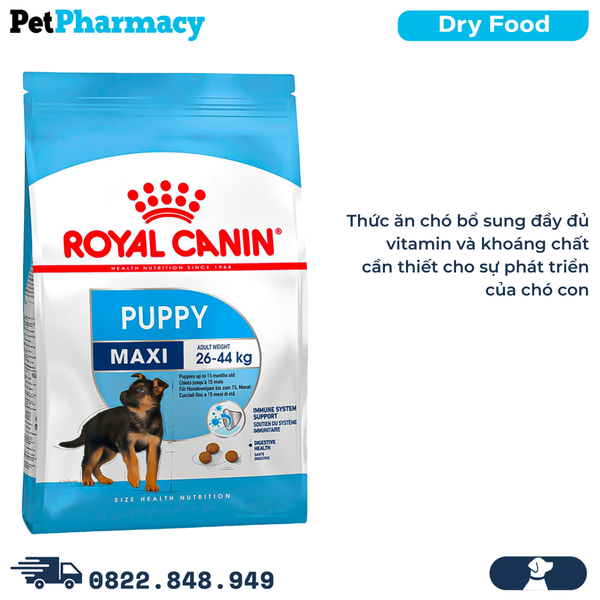  Thức ăn chó Royal Canin MAXI PUPPY 4kg 