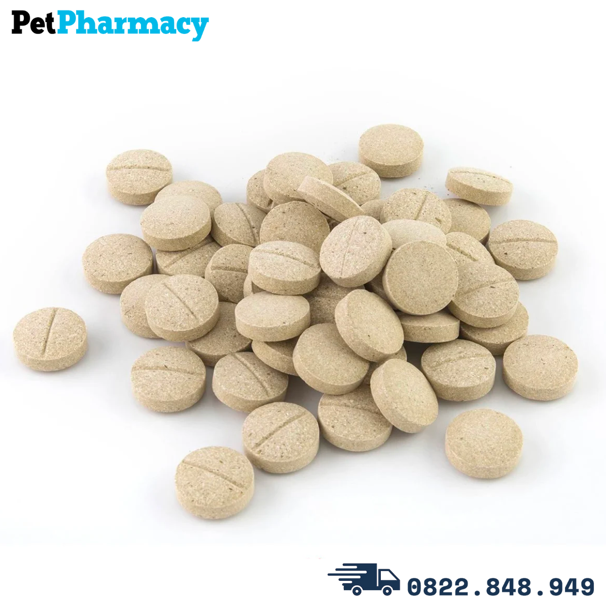  Viên uống Dr.CPC Trace Minerals Dietary Supplement for Cats & Dogs 90g - 180 viên - Bổ sung khoáng chất cho chó mèo 