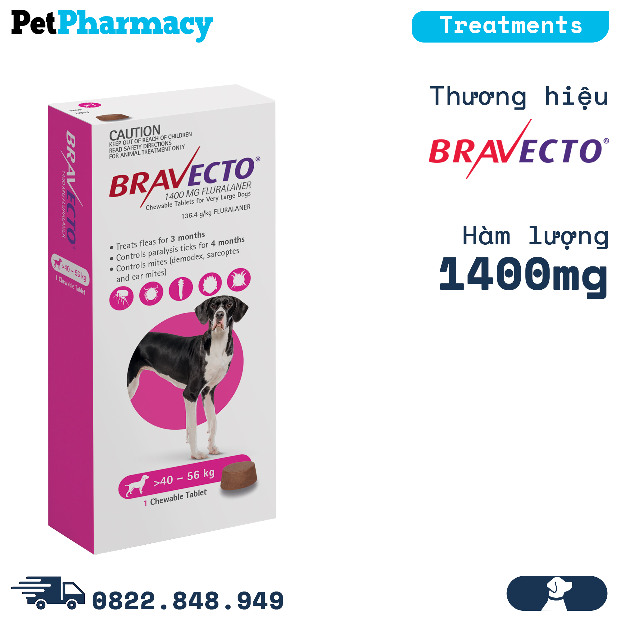 Bravecto and best sale demodex
