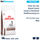  Thức ăn chó Royal Canin Gastro Intestinal 2kg - Hỗ trợ tiêu hoá 