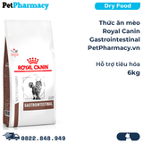  Thức ăn mèo Royal Canin Gastrointestinal 6kg - Hỗ trợ tiêu hoá PetPharmacy 