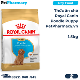  Thức ăn chó Royal Canin Poodle Puppy 1.5kg 