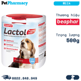  Sữa cho chó con Beaphar Lactol 500g - PetPharmacy 