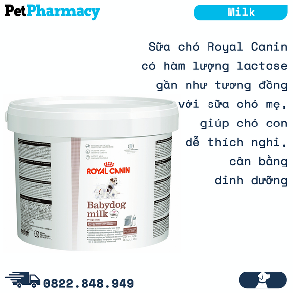  Sữa cho Chó Royal Canin BABYDOG MILK - 2kg 
