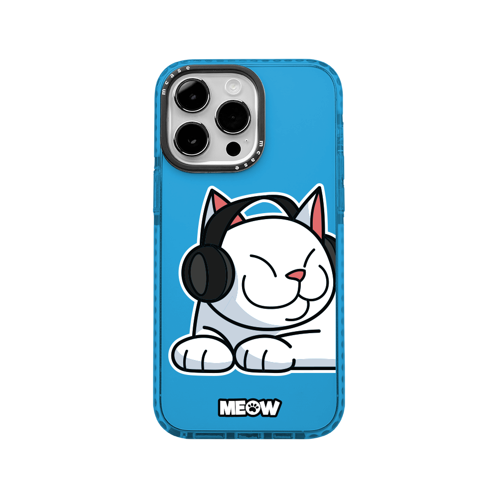  Ốp lưng iphone chống sốc Meow Headphone MCASE 