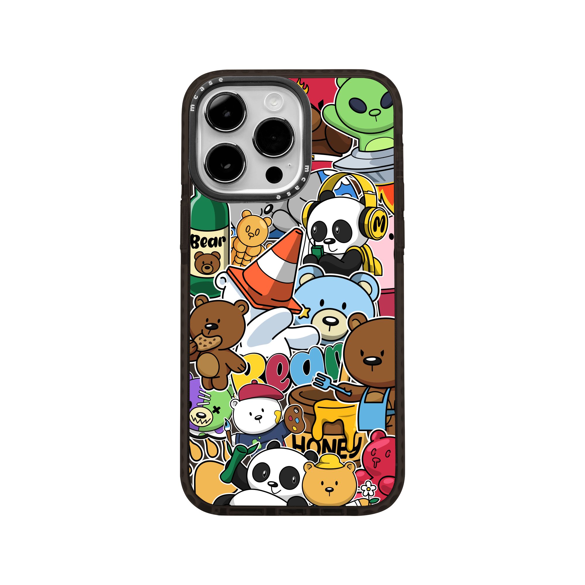  Ốp lưng iphone chống sốc Boo Stickers MCASE 