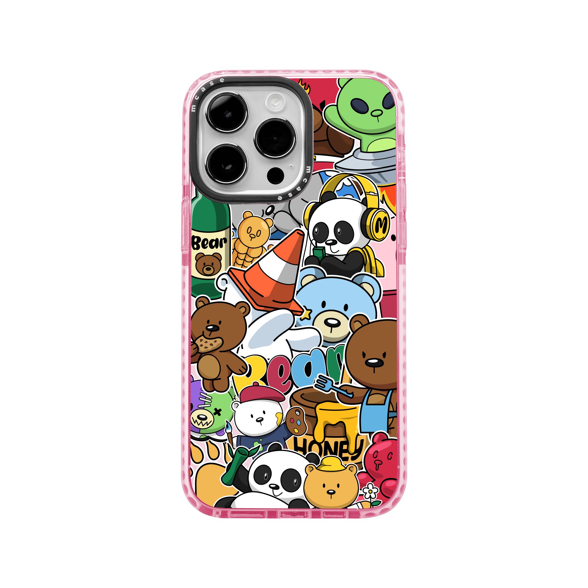  Ốp lưng iphone chống sốc Boo Stickers MCASE 