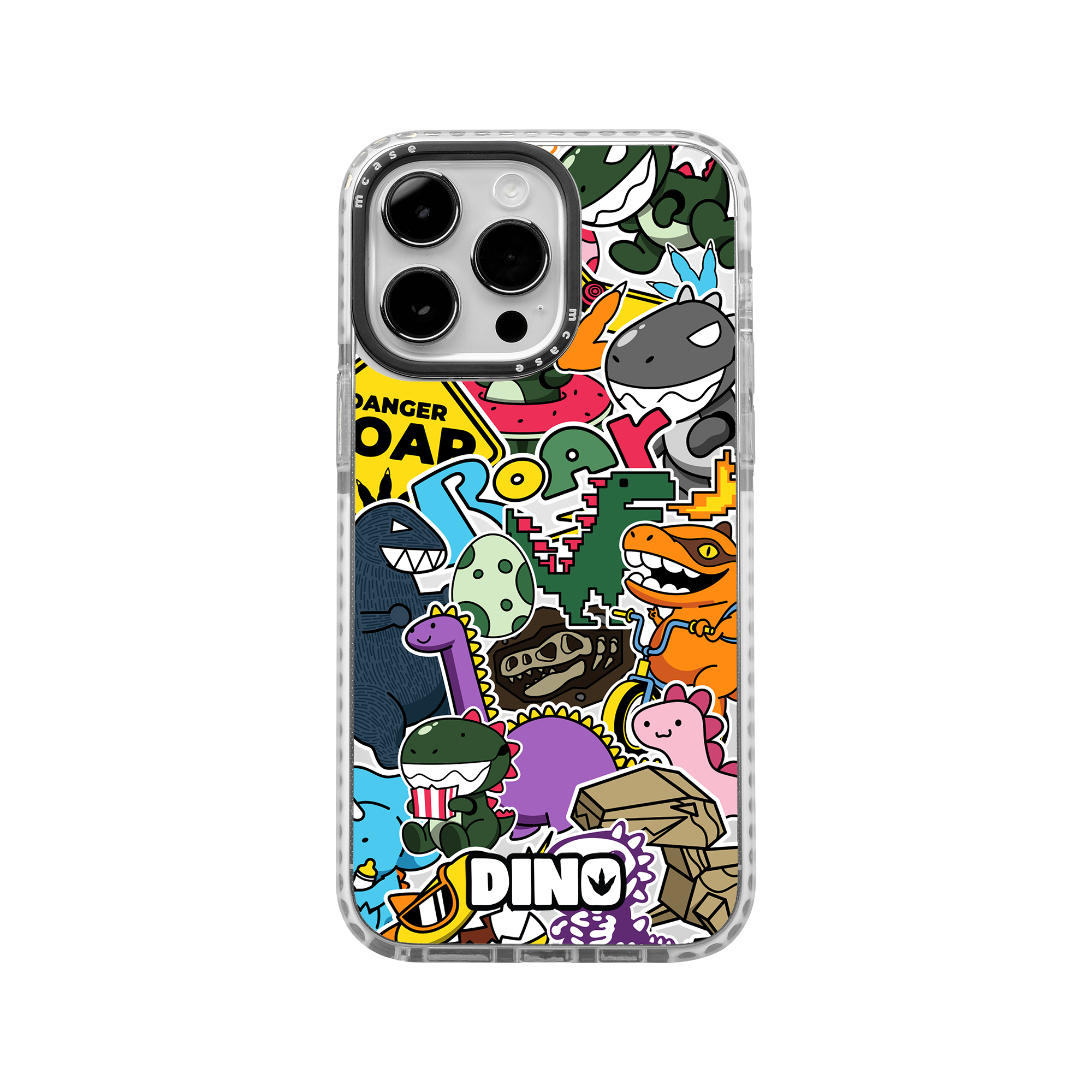  MCASE® IMPACT CASE DINO STICKERS 