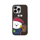  MCASE® IMPACT CASE BOO ARTIST BLACK/WHITE 