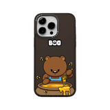  Ốp lưng iphone chống sốc BOO Honey Nâu MCASE 