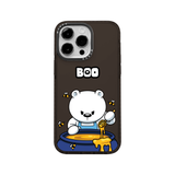  MCASE® IMPACT CASE BOO WHITE BEAR HONEY BLACK/WHITE 