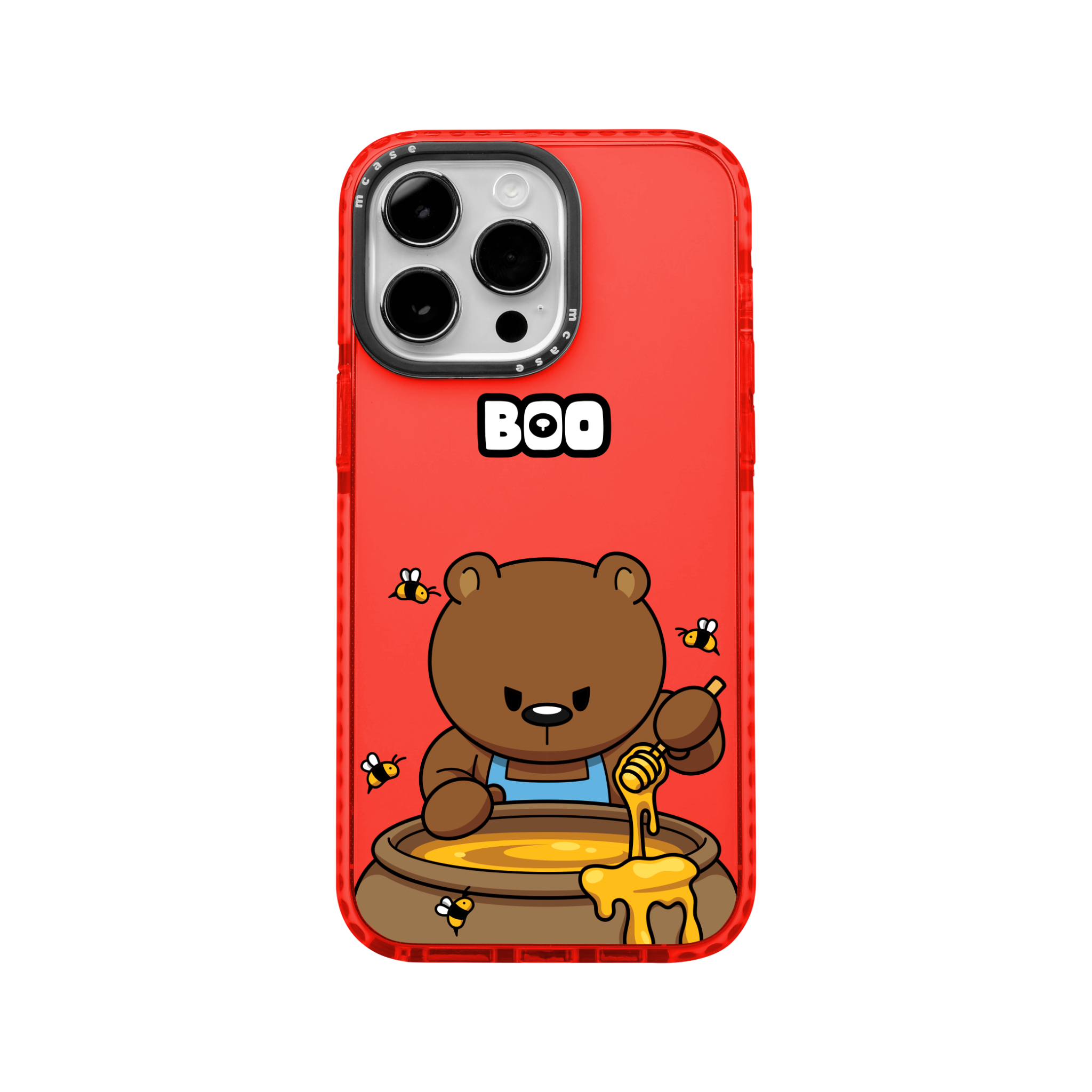  Ốp lưng iphone chống sốc BOO Honey Nâu MCASE 