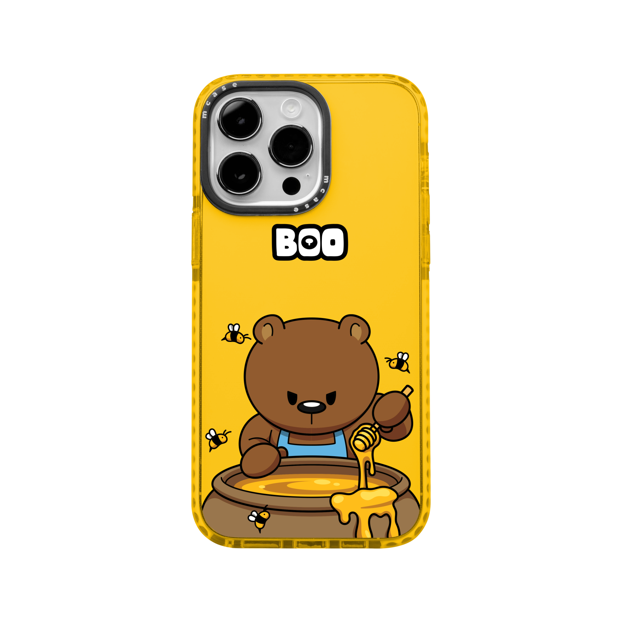  Ốp lưng iphone chống sốc BOO Honey Nâu MCASE 