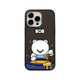  Ốp lưng iphone chống sốc BOO Honey Trắng MCASE 