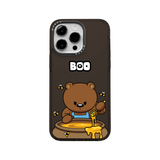  MCASE® IMPACT CASE BOO BROWN BEAR HONEY BLACK/WHITE 