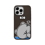  MCASE® IMPACT CASE BOO SLEEPING BLACK/WHITE 