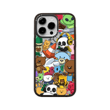  MCASE® IMPACT CASE BOO STICKERS BLACK/WHITE 