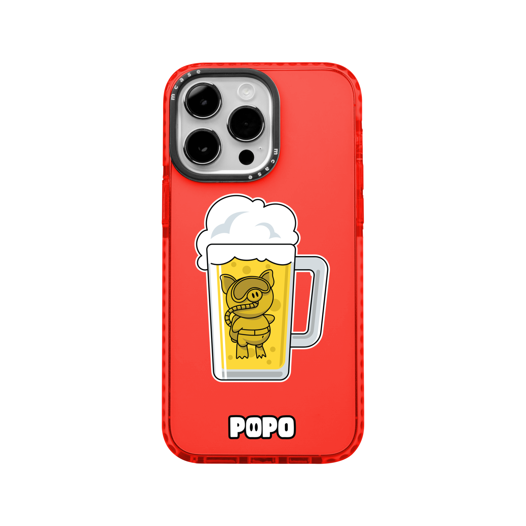  Ốp lưng iphone chống sốc POPO Beers MCASE 
