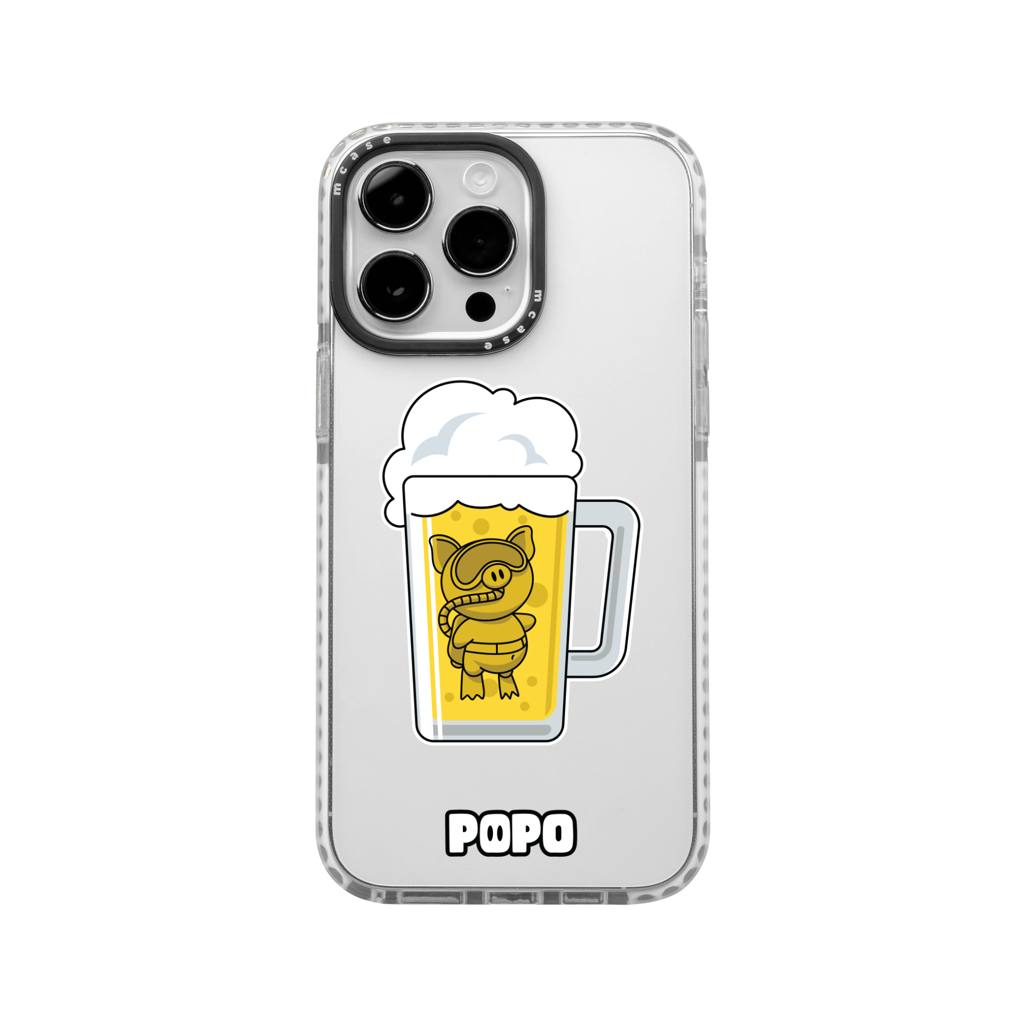  Ốp lưng iphone chống sốc POPO Beers MCASE 