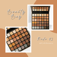 Bảng mắt Beauty Bay Nude 42 ô