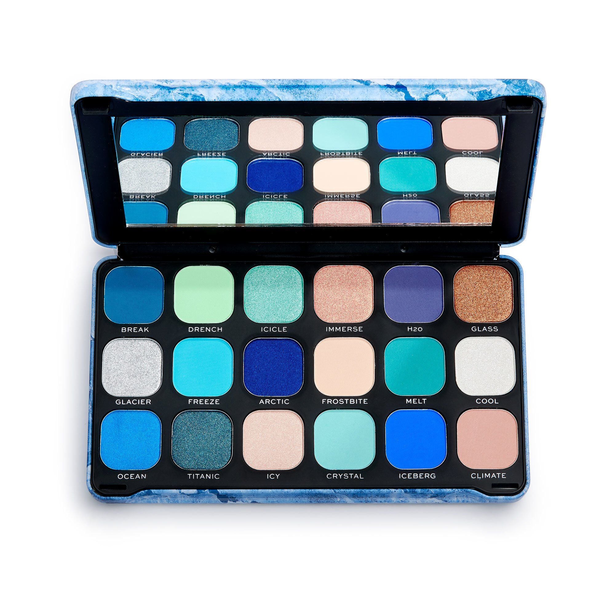 Bảng mắt Revolution Forever Flawless Ice 18 ô