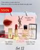 Set 12 - Combo YSL gồm 1 son 1966 mini + nước hoa mini + túi giấy pastel