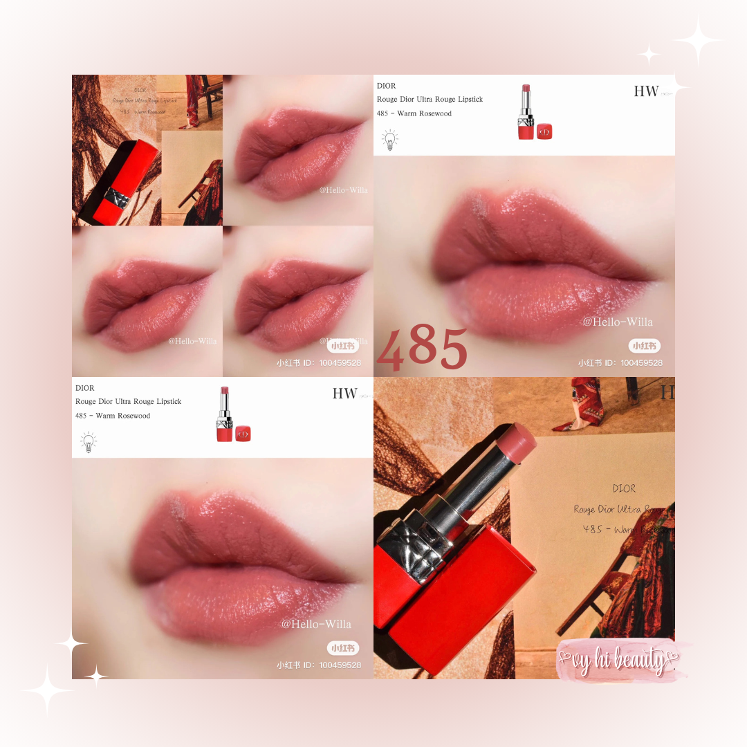 Son Dior 485 Ultra Lust  Ultra Rouge Vỏ Đỏ  Lipstickvn