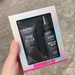 Set NYX Diamond & Ice Kem lót 20ml & Xịt khoáng 60ml