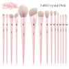 Set cọ Jessup T495 Crystal Pink Premium Vegan 14 cây
