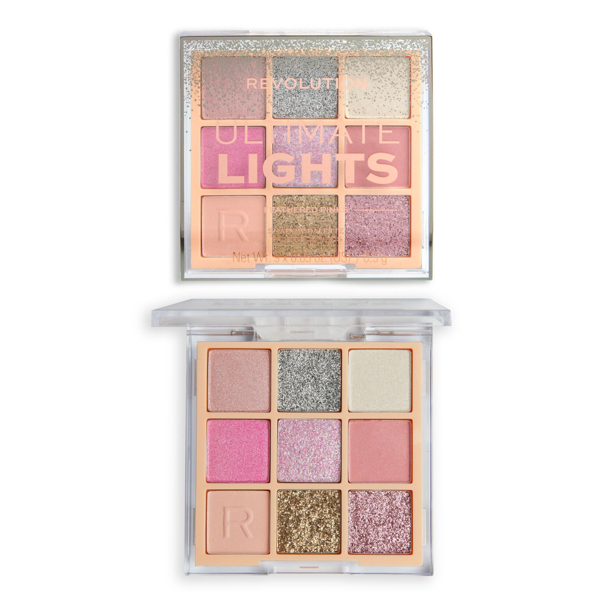 Bảng mắt Revolution Ultimate Lights Feathered Pinks
