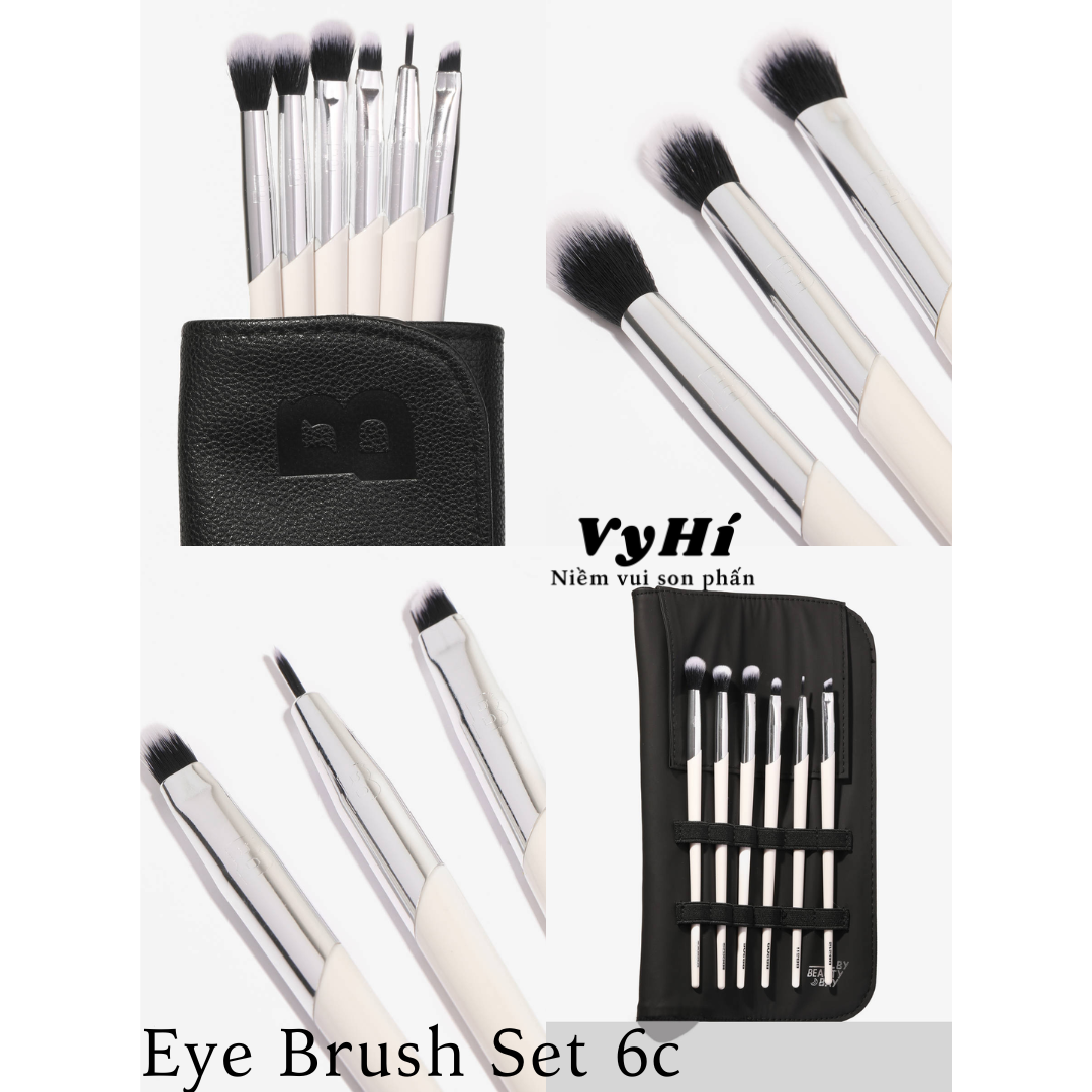 Set cọ Beauty Bay Eye Brush Set 6 cây