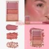 Bảng má Revolution Icon Blush gồm 2 ô phấn 2 x 3.5g + 1 ô kem 2.8g