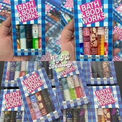 Set body mist Bath & Body Works 5 chai 10ml