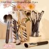 Set cọ Jessup T498 Shimmer Brown lông Vegan 15 cây