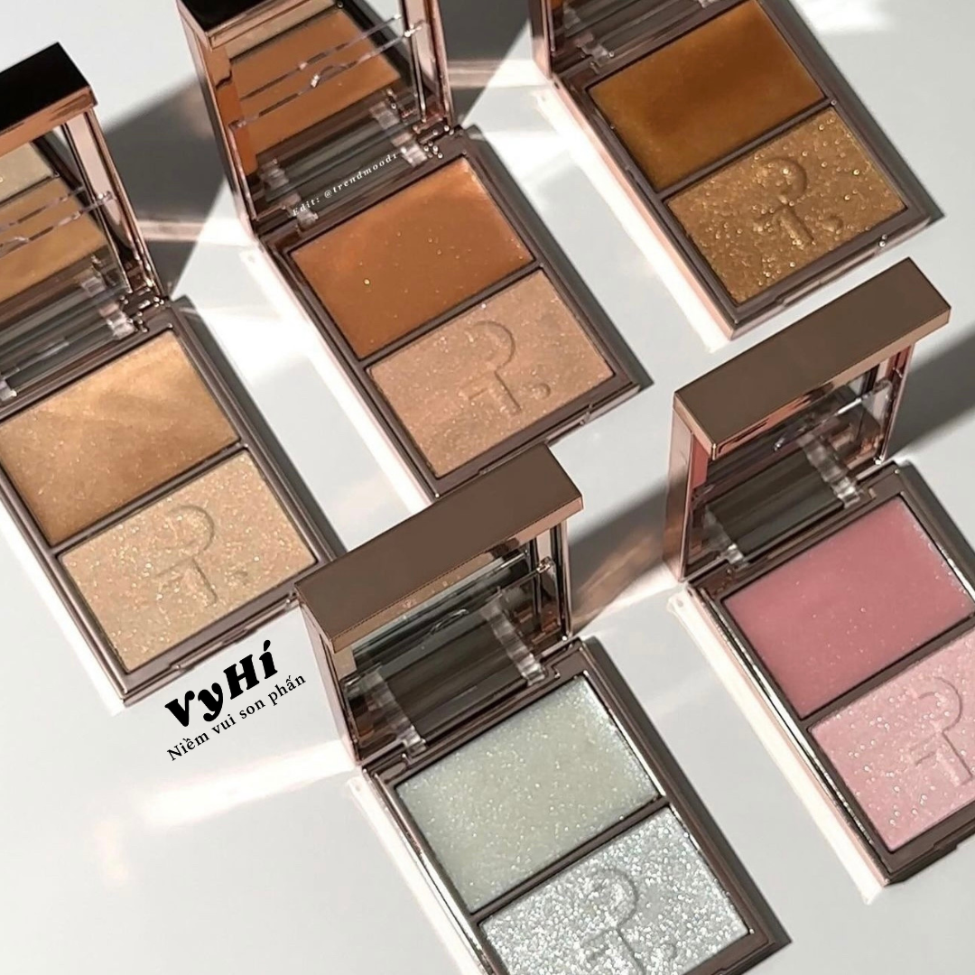 Bắt sáng Patrick TA Crème & Powder Highlighter Duo 5g