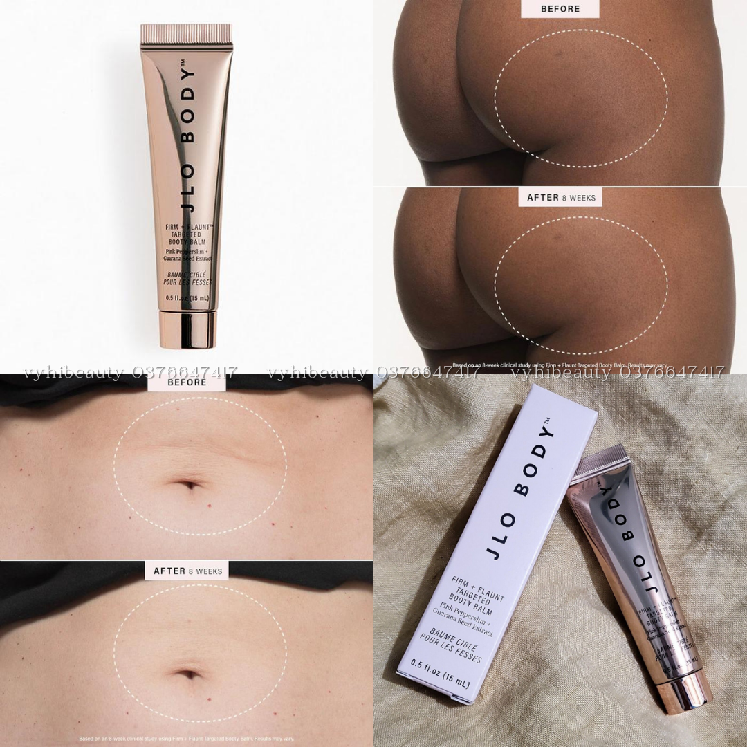 Dưỡng thể JLo Beauty Firm + Flaunt Targeted Booty Balm 15ml
